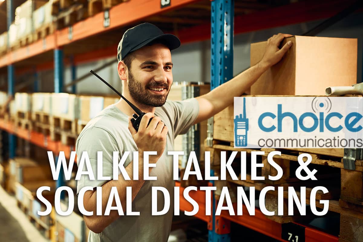 Walkie Talkies Social Distancing Ireland Image