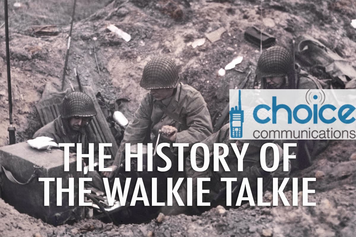History of the Walkie Talkie